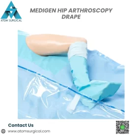 Hip arthroscopy drape sterile