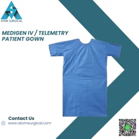 Medigen access-friendly patient gown