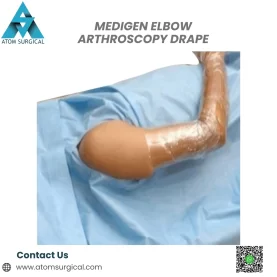 Elbow arthroscopy drape sterile
