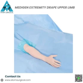 Upper limb extremity drape sterile