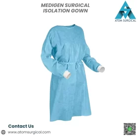 disposable surgical isolation gown