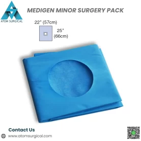 Minor surgery pack sterile