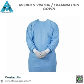 Medigen disposable visitor and exam gown