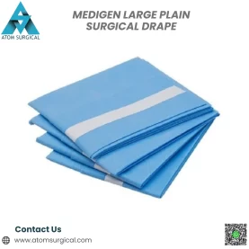 Large plain surgical drape sterile