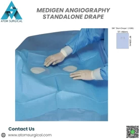 sterile angiography standalone drape