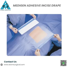 adhesive incise drape sterile transparent