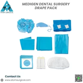 sterile dental surgery drape pack