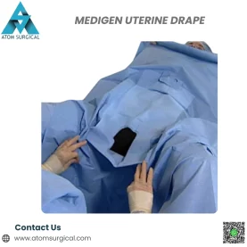 Uterine drape sterile
