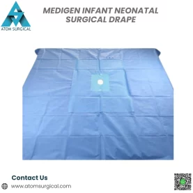 infant neonatal surgical drape sterile disposable