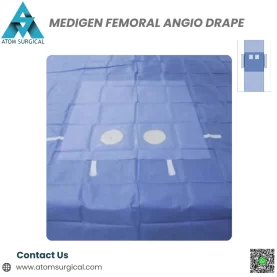 sterile femoral angio drape