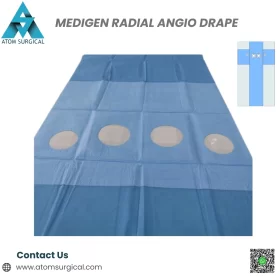 sterile radial angio drape