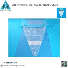 Hysterectomy surgical pack sterile