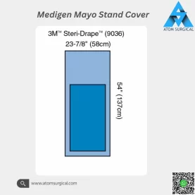 surgical mayo stand cover medical grade