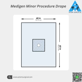 minor procedure drape in clinic