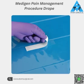 pain management drape in procedure room