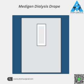 dialysis drape in hemodialysis unit